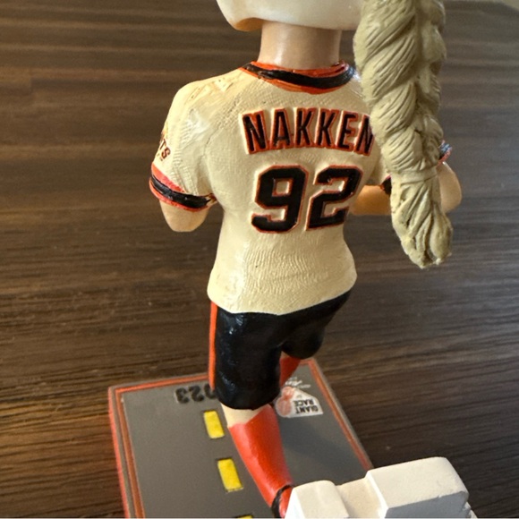 San Francisco Giants MLB Baseball 2023 Giants Race Alyssa Nakken Bobblehead - Picture 9 of 16